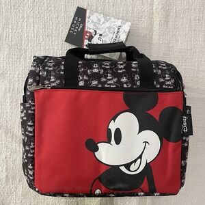 Disney Mickey‎ Mouse Insulated Picnic Carry Tote Lynch Box Gift Holidays NEW